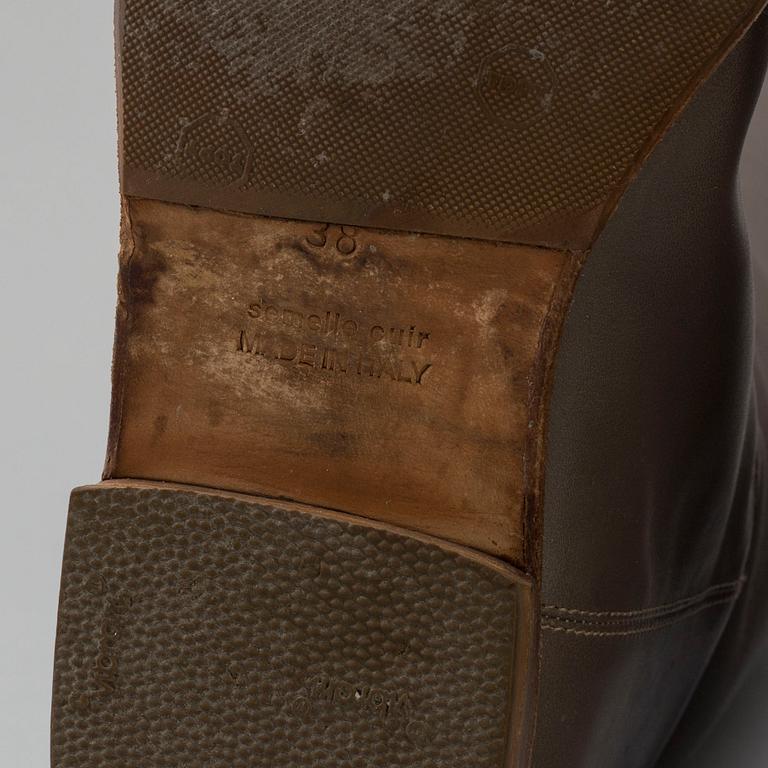 HERMÈS, "Jumping leather riding boots", stövlar, 2013, storlek 38.