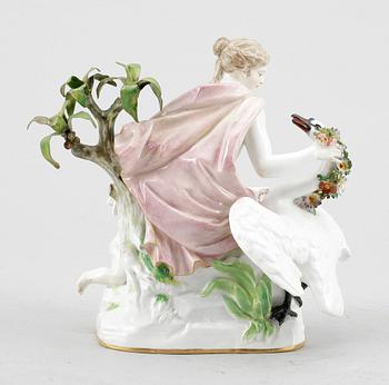 FIGURIN, porslin, Meissen, Omkring 1900.