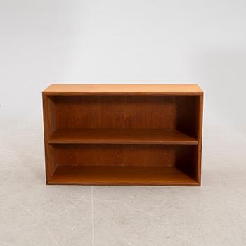 A set of three teak book shelves 1960s.