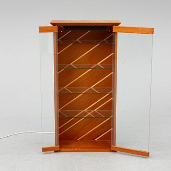 A mahogany wall cabinet, second half of the 20th Century.