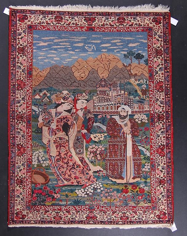 MATTA, orientalisk, Figural, 177 x 132.