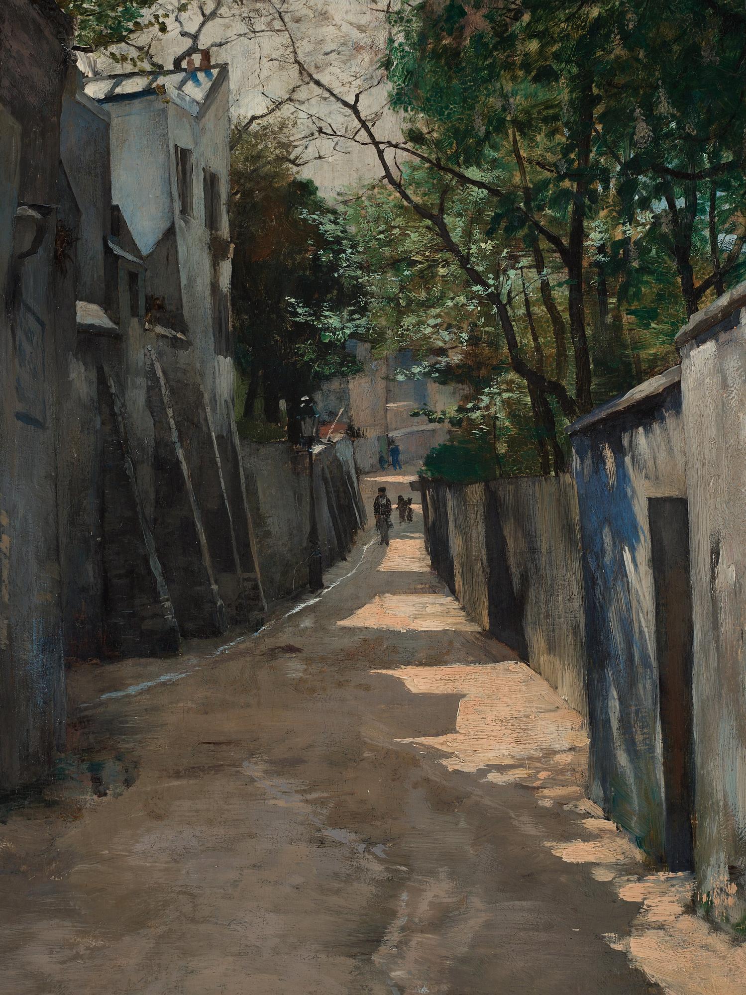Hugo Birger, Solbelyst gränd, Paris.