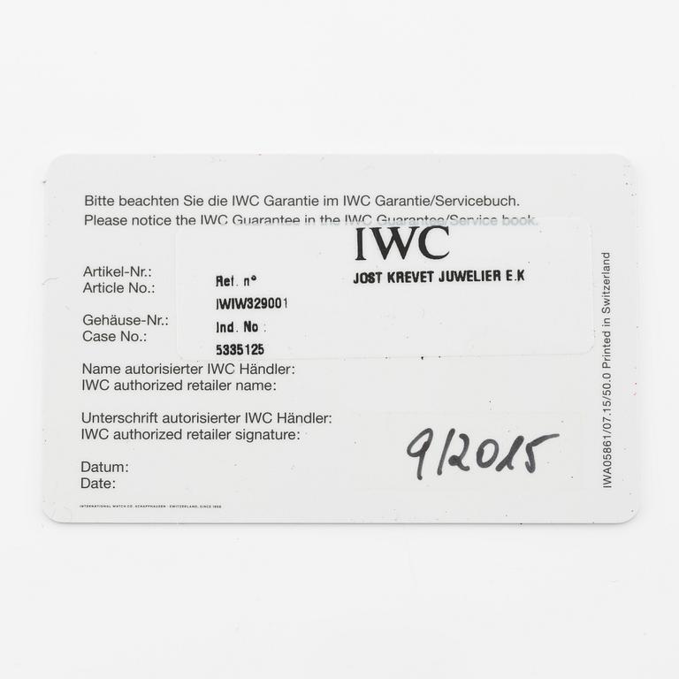 IWC, Schaffhausen, Aquatimer, armbandsur, 42 mm.