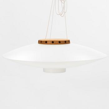 Uno & Östen Kristiansson, taklampa, "Ufo", modell 565, Luxus, Vittsjö, 1960-tal.