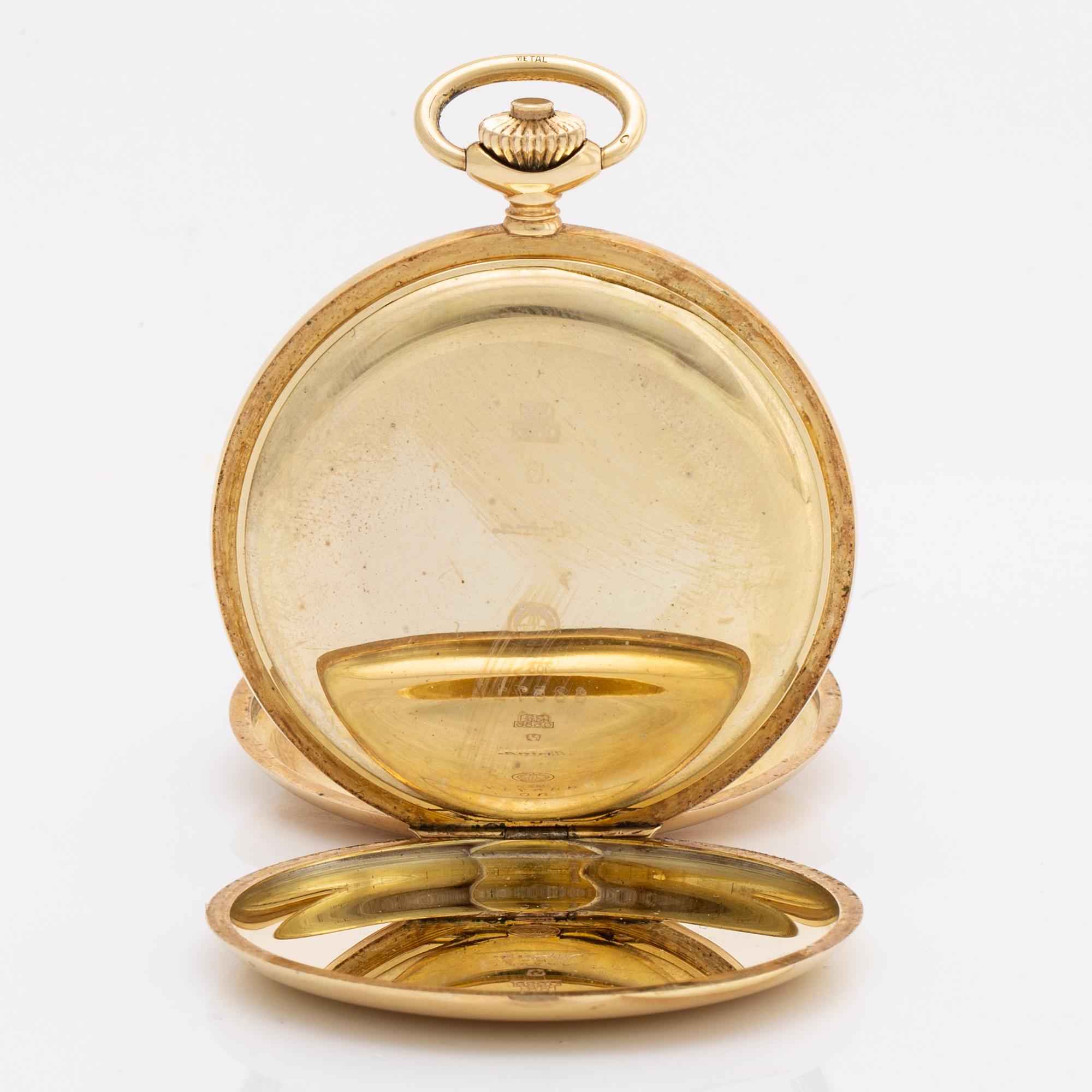 ALPINA, pocket watch, savonett, 51 mm.