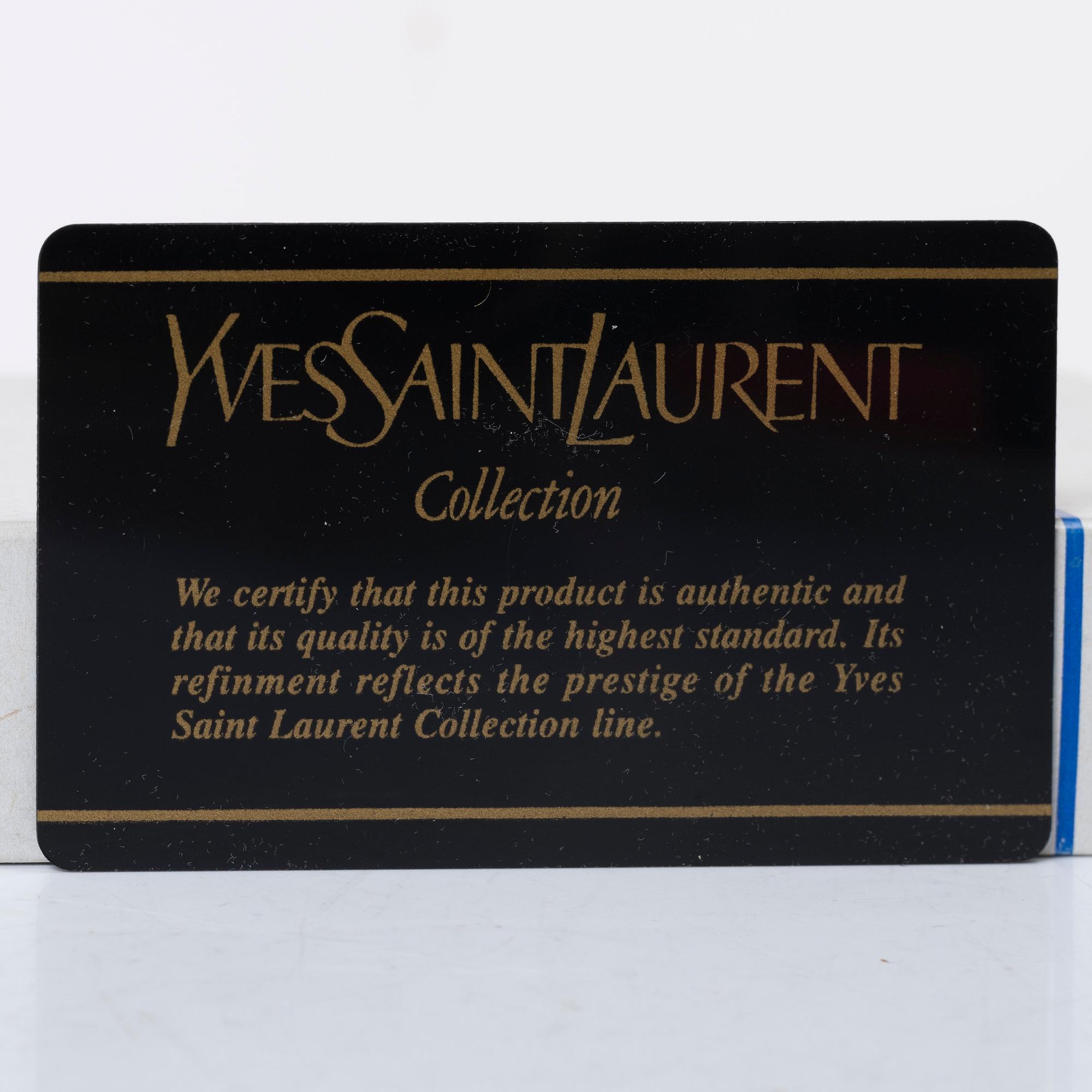 Yves Saint Laurent, wallet, "Porte Monnaire Femme", vintage.