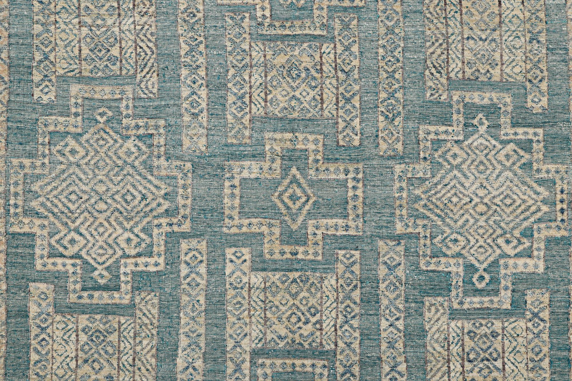 Matta, Marocko, modern design, ca. 302 x 204 cm.