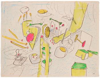 473. Roberto Matta, Utan titel.