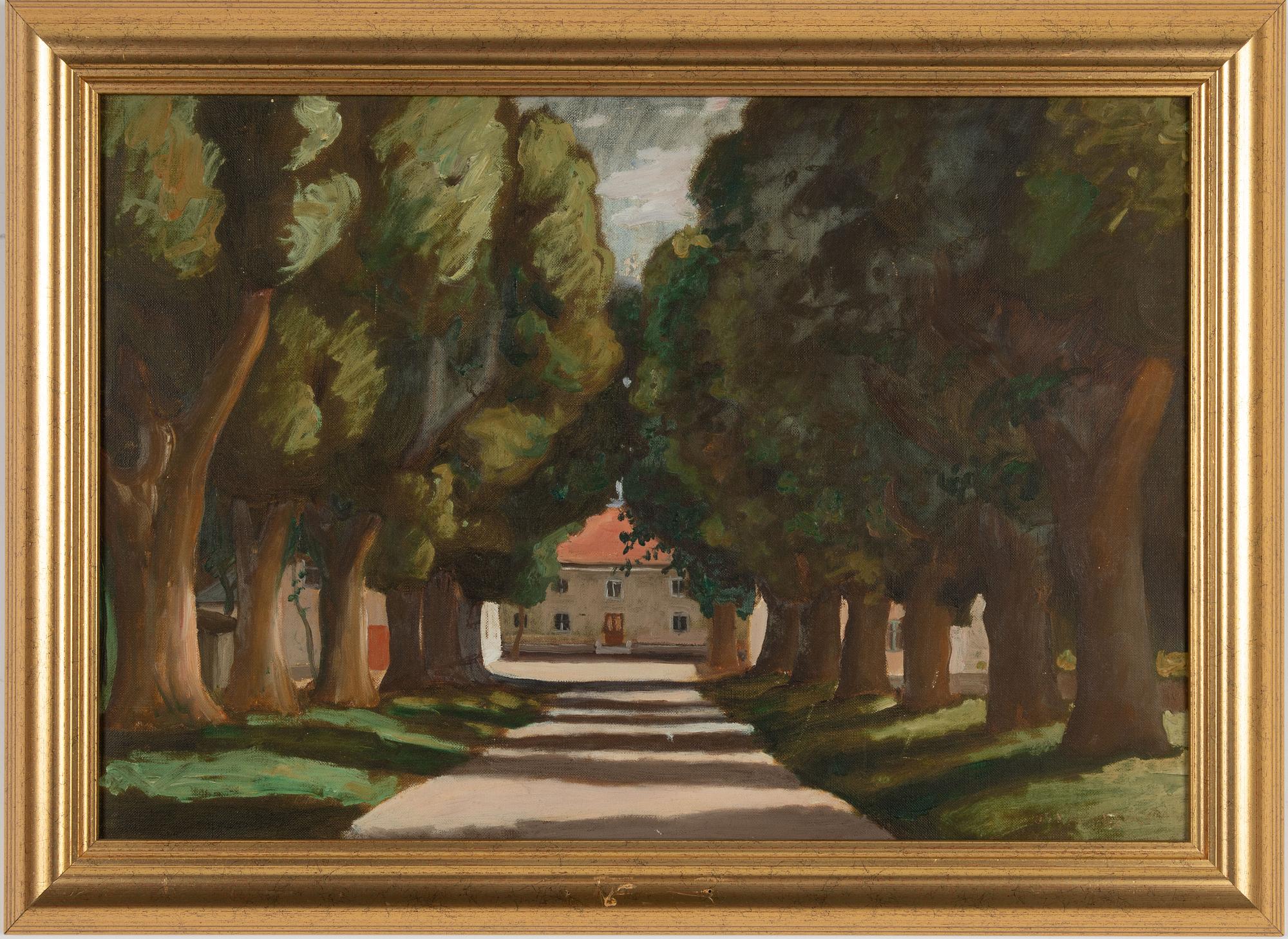 Oskar Bergman, Nedre Duvnäs gård.