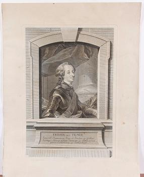 PARTI GRAVYRER, 9 st, 1700-1800-tal.