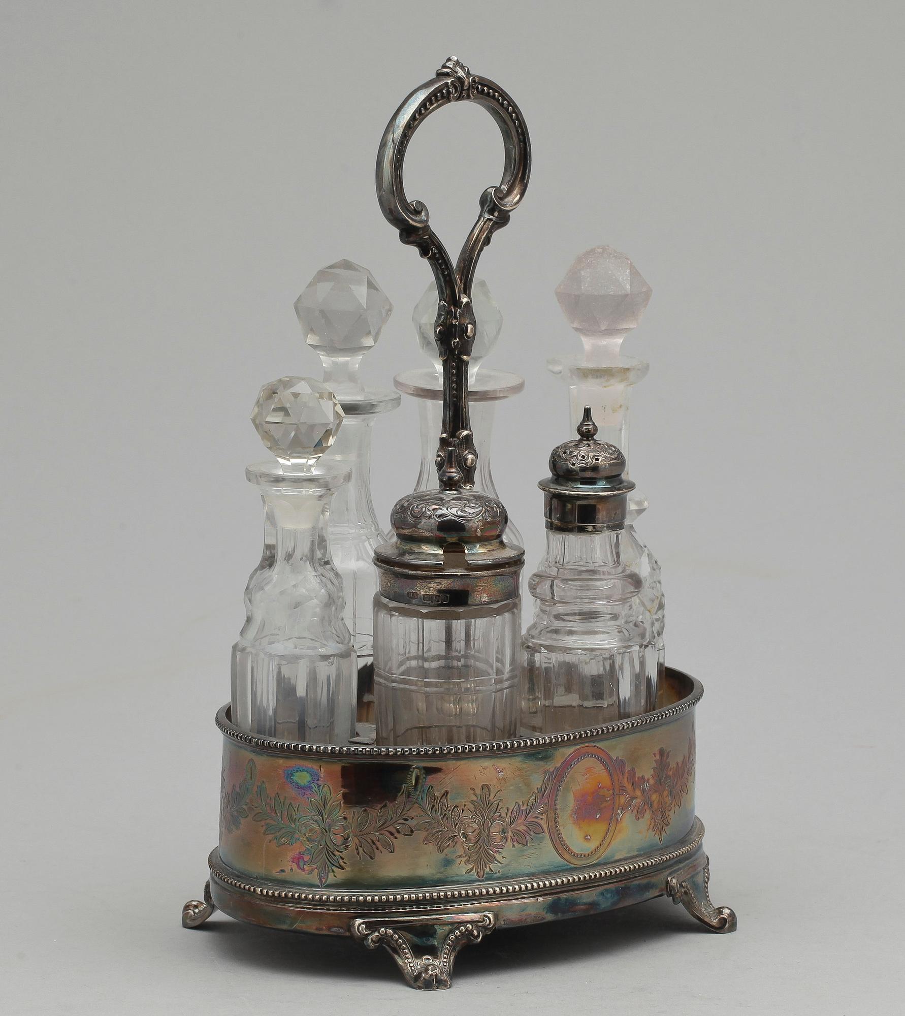 BORDSSURTOUT, silver, bl a Hy Wikinson & Co, Sheffield, 1875-76.