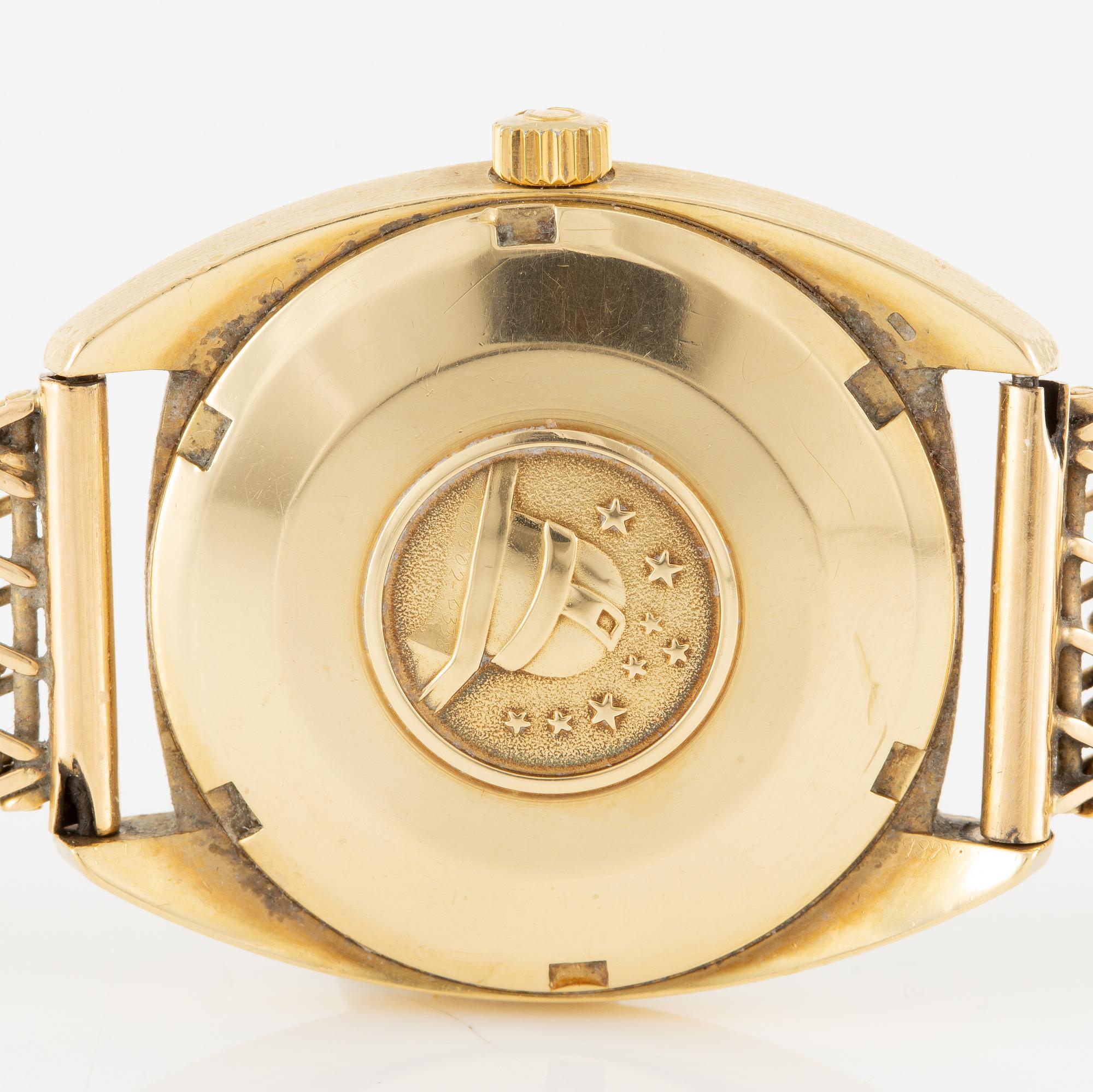 Omega, Constellation, "C", wristwatch, 34.5 mm.