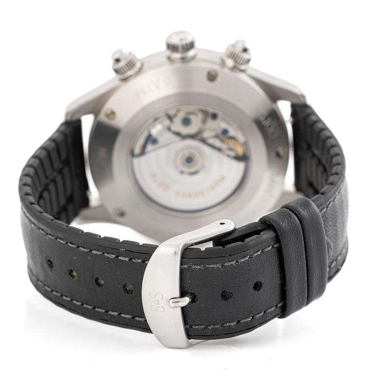 Sjöö Sandström, Royal Steel Chronograph, wristwatch, 42 mm.