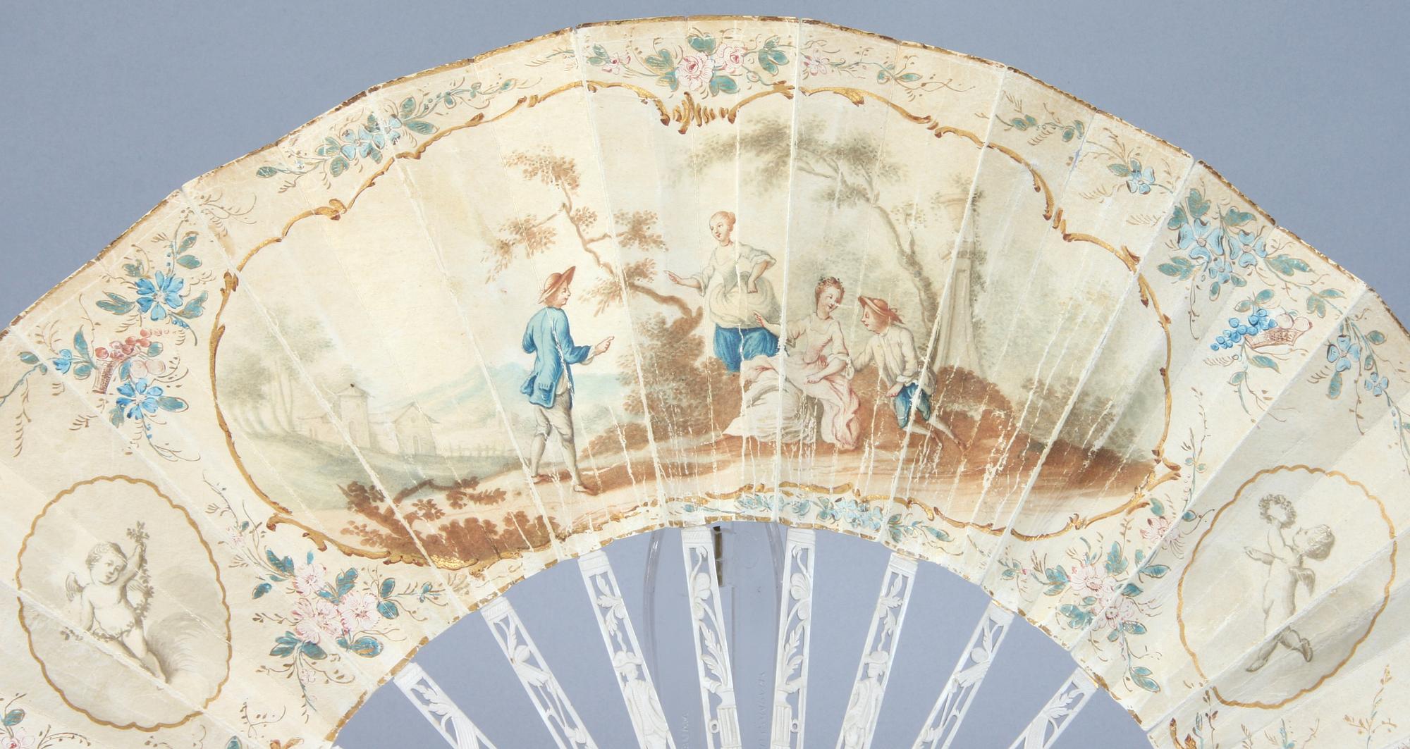 SOLFJÄDER, 1800-talets andra hälft.