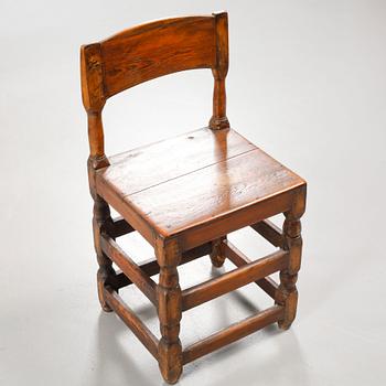 Nine chairs, 19th century.