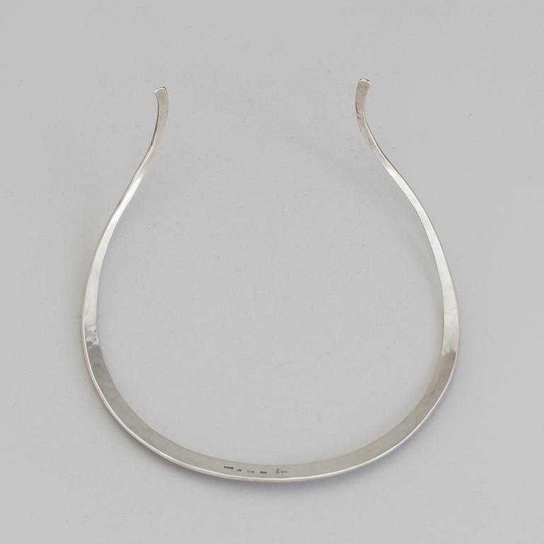 HALSBAND, silver, Smide o Form, 1991.