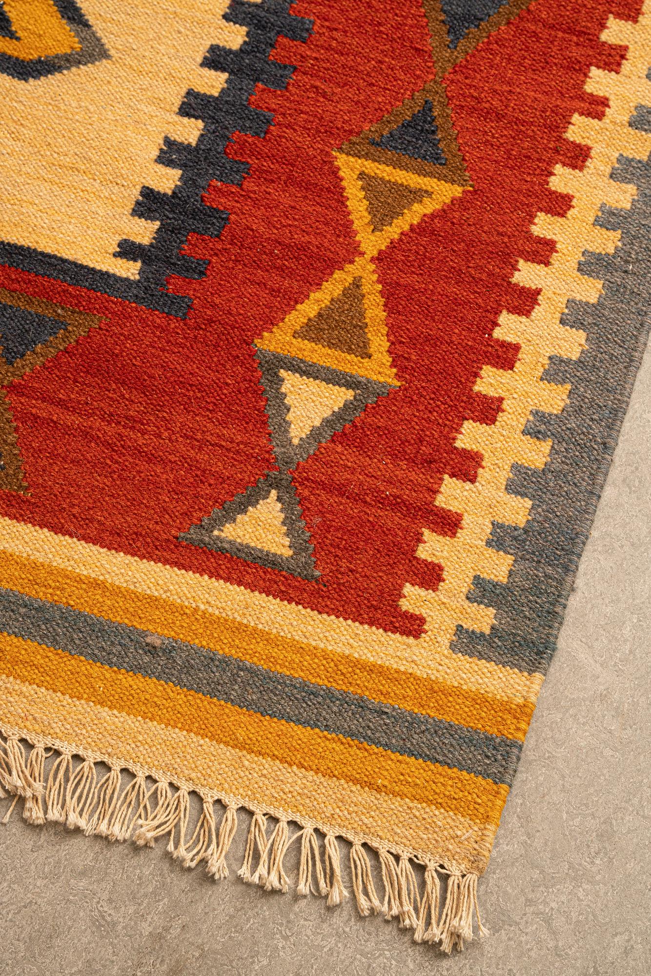 Rug, Kilim Afghan, ca 240 x 170 cm.