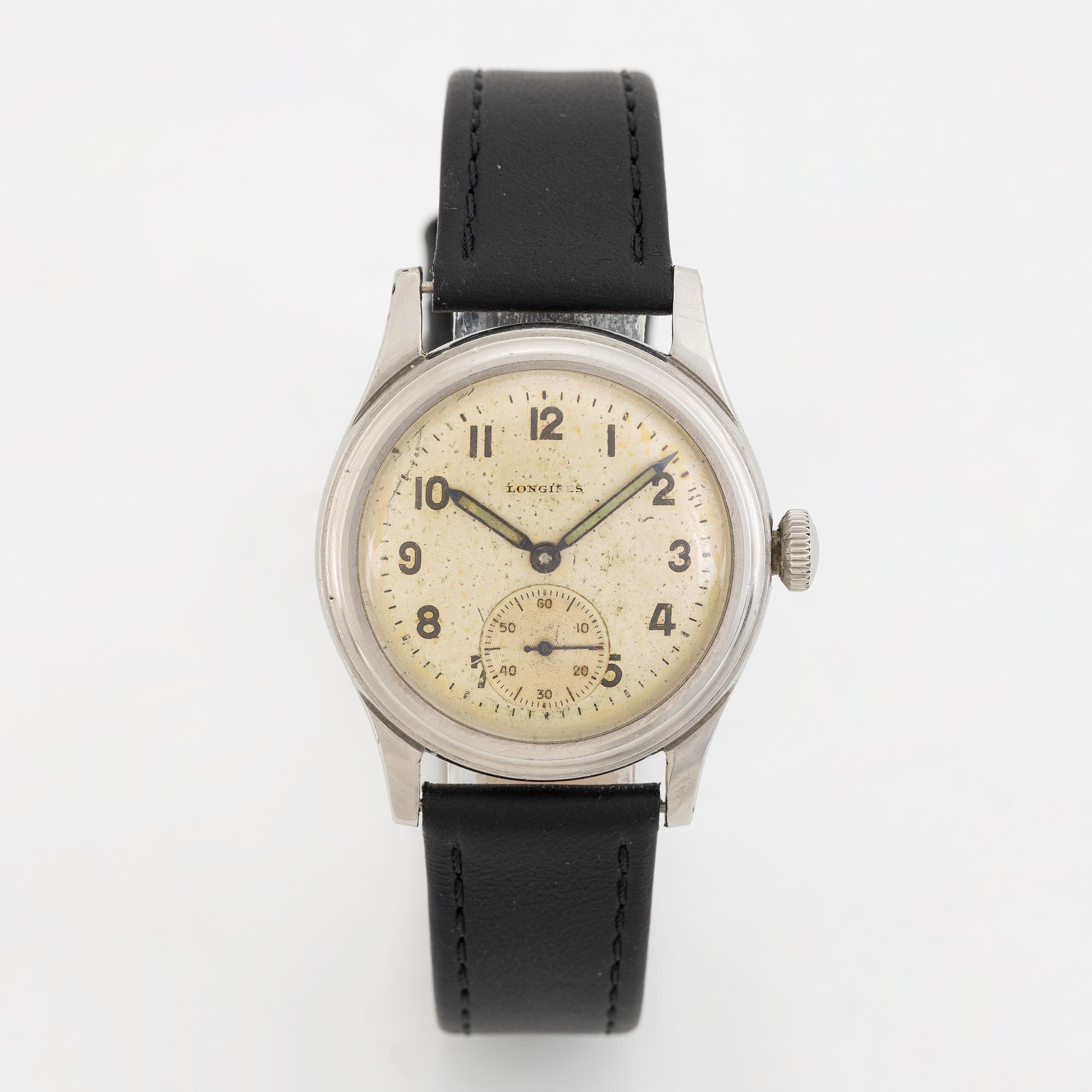 Longines, "Sei Tacche" wristwatch, 33,5 mm.