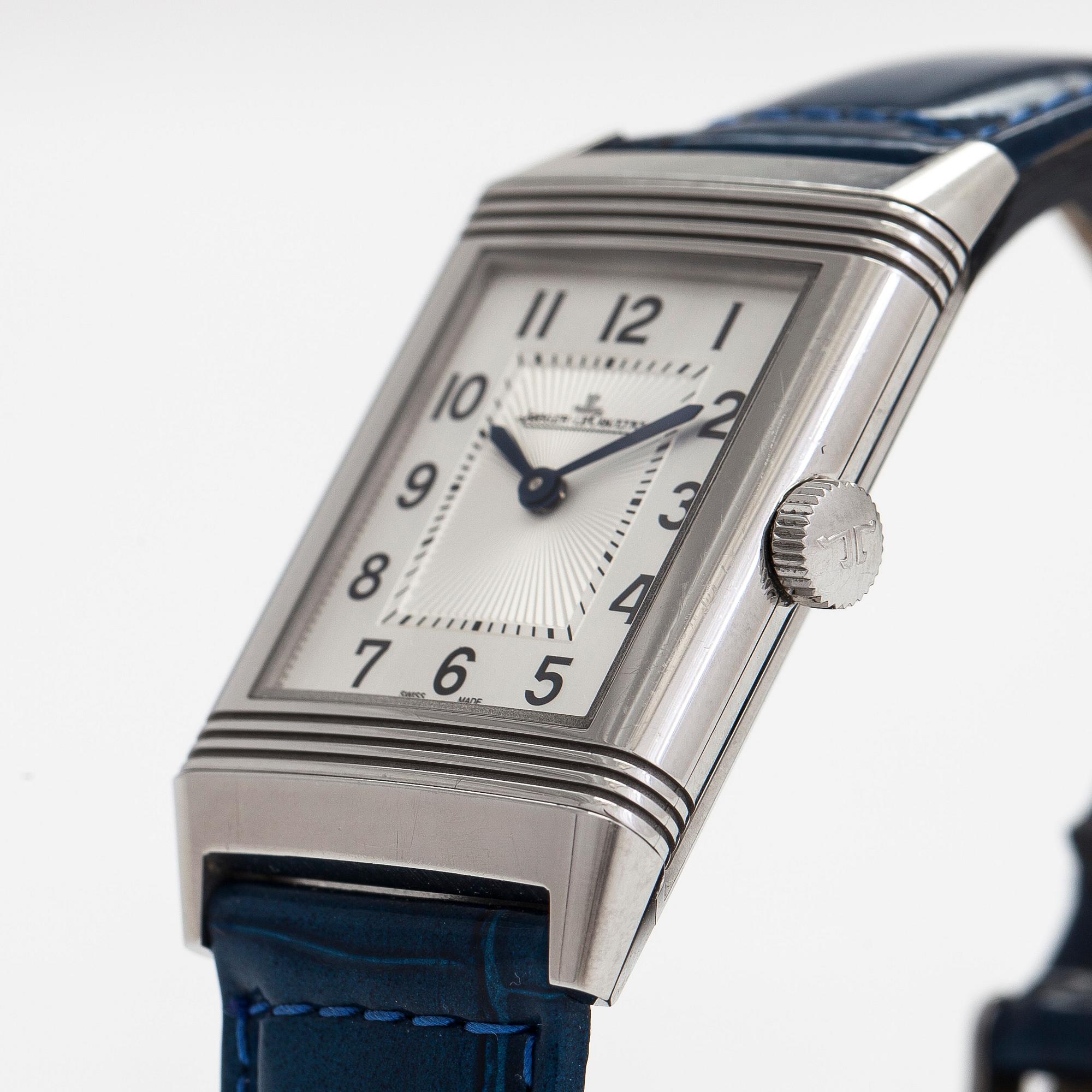 Jaeger-LeCoultre, Reverso Classic Medium Thin, armbandsur, 24 x 34 (40) mm.