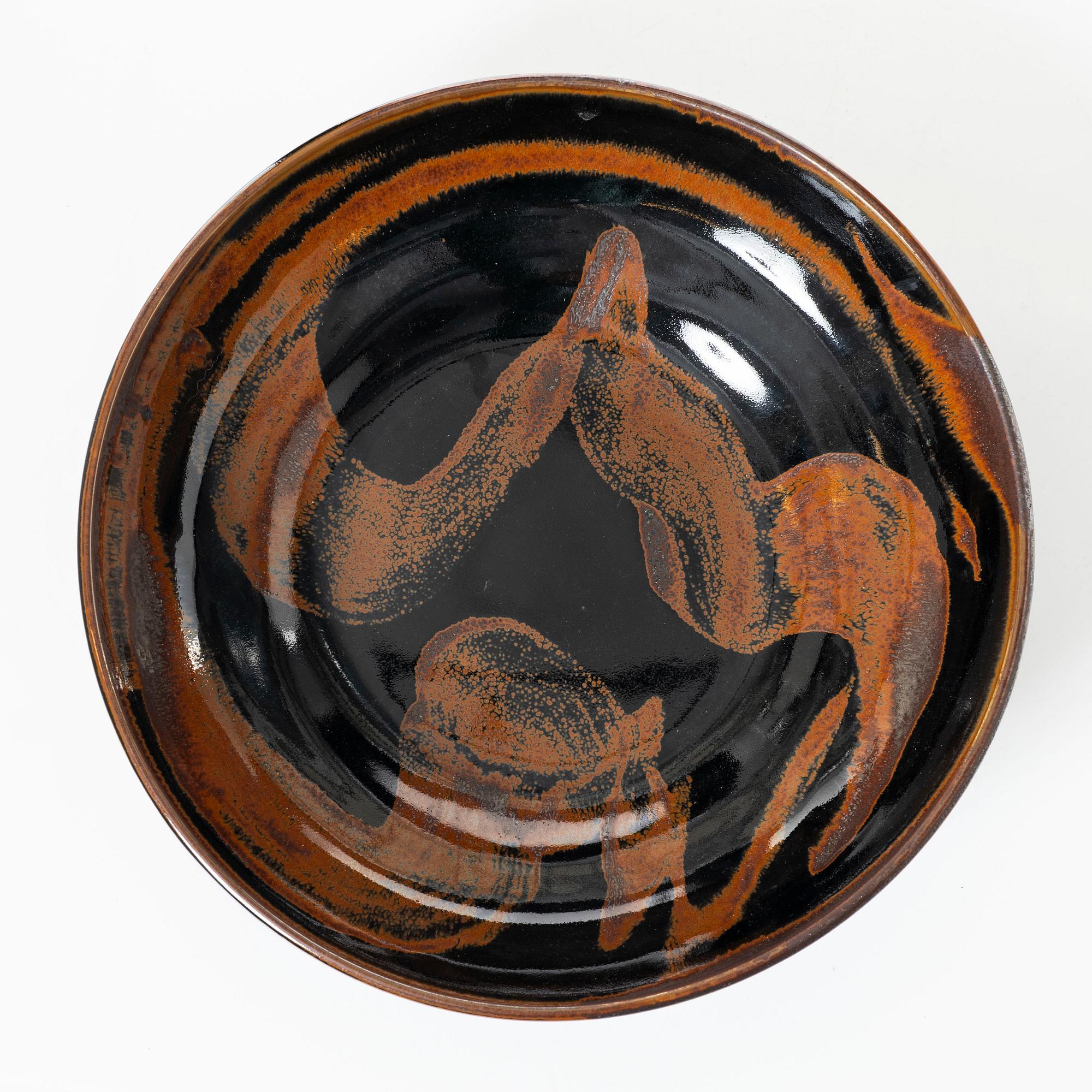 Carl-Harry Stålhane, bowl, Rörstrand, unique.