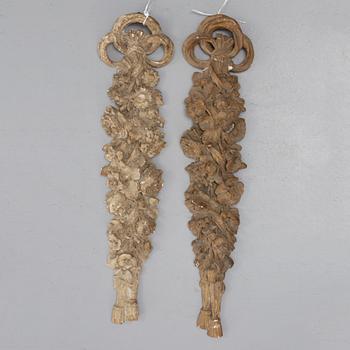 VÄGGORNAMENT, gustaviansk stil, 1900-tal.