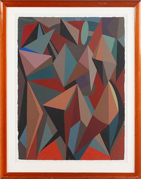 C GÖRAN KARLSSON, färgserigrafi, signerad och numrerad 74/125.