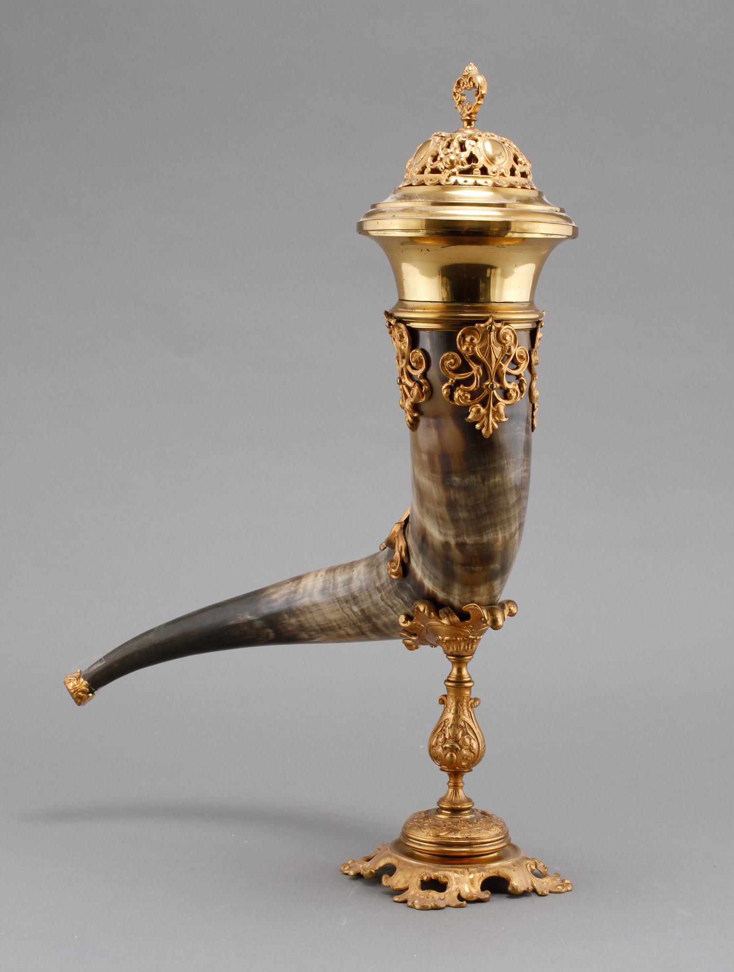 DRYCKESHORN, sent 1800-tal.