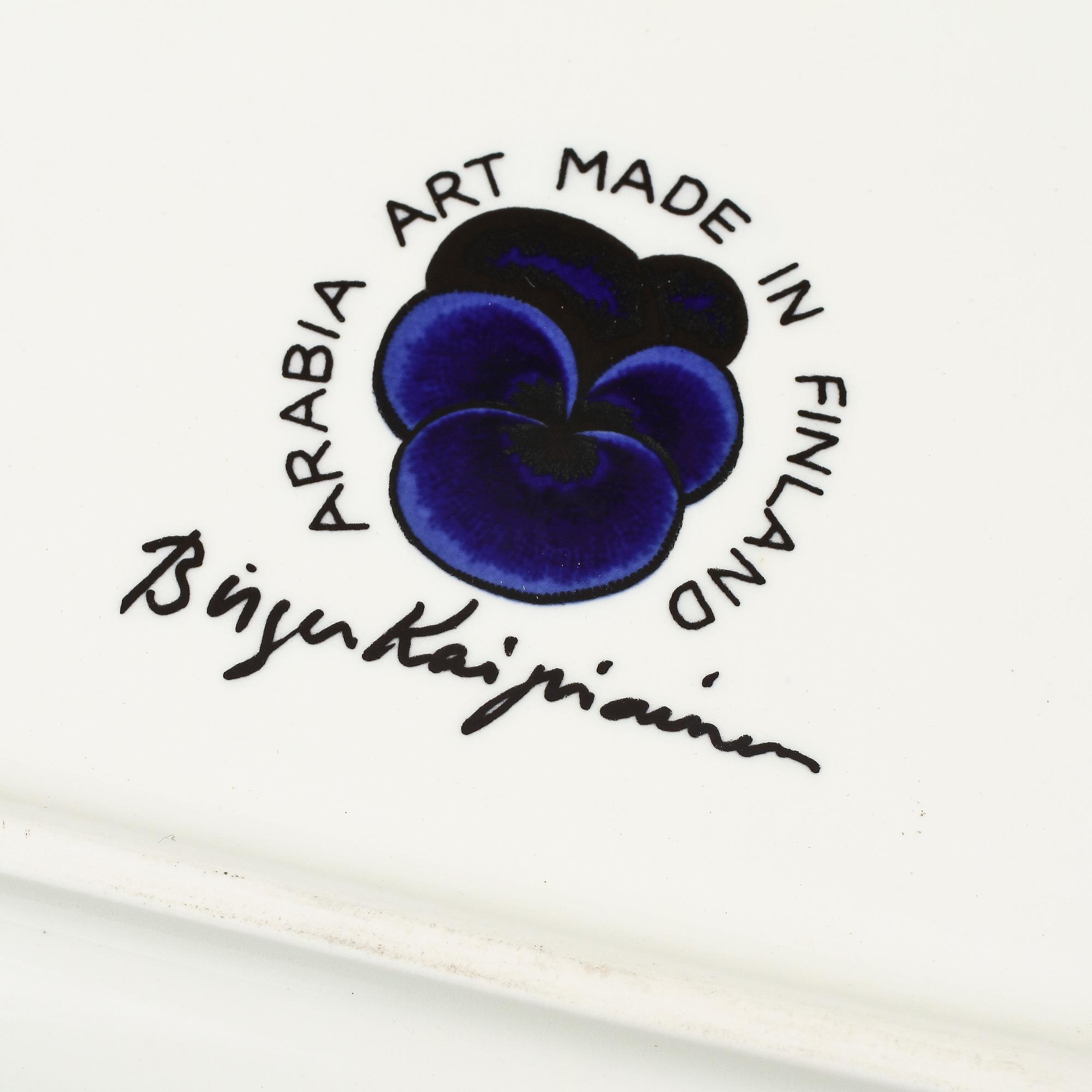 FAT, porslin, Birger Kaipainen, Arabia, Finland.
