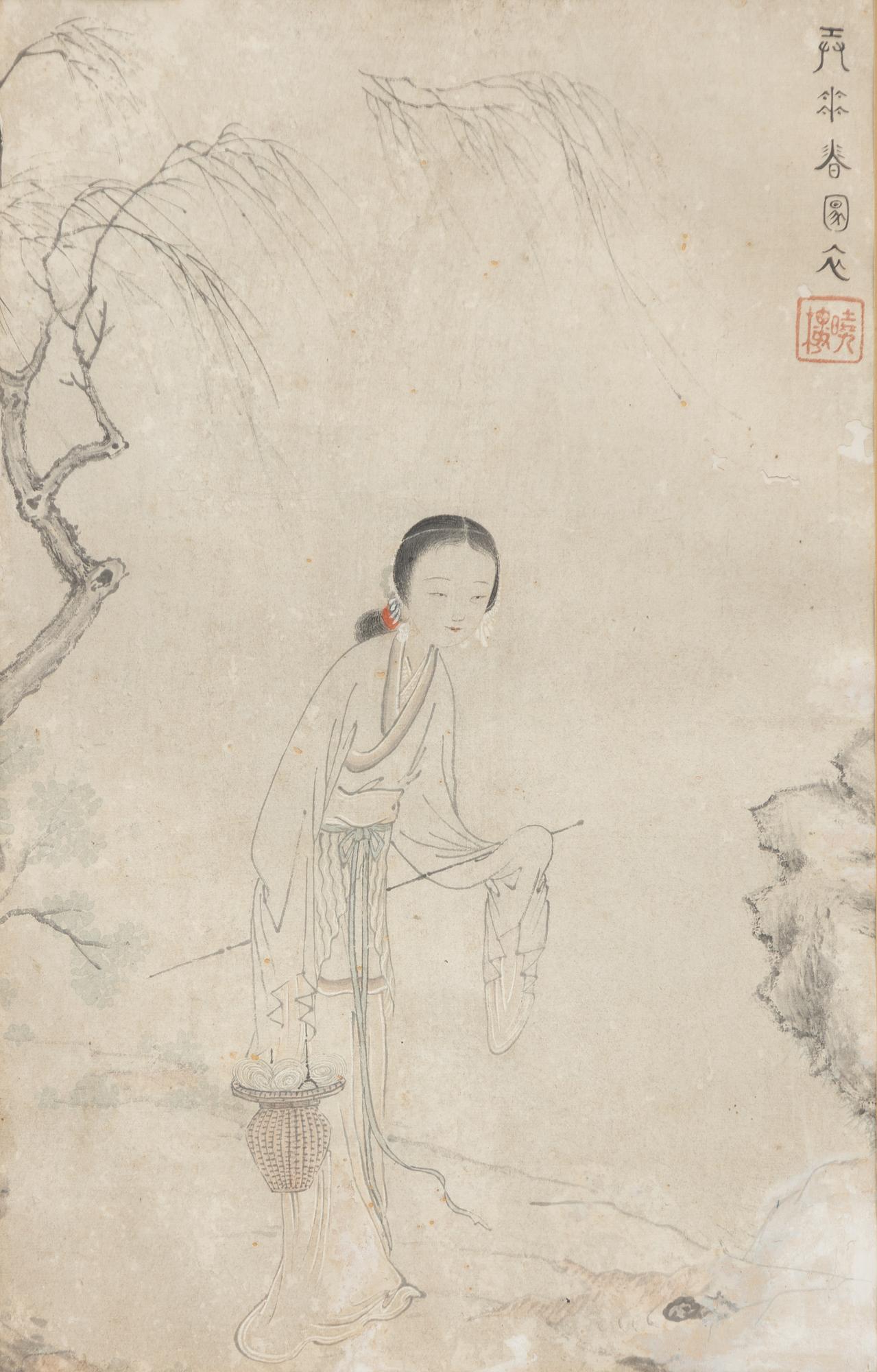 Follower of Fei Danxu (1801-1850), The Four Seasons, around 1900.