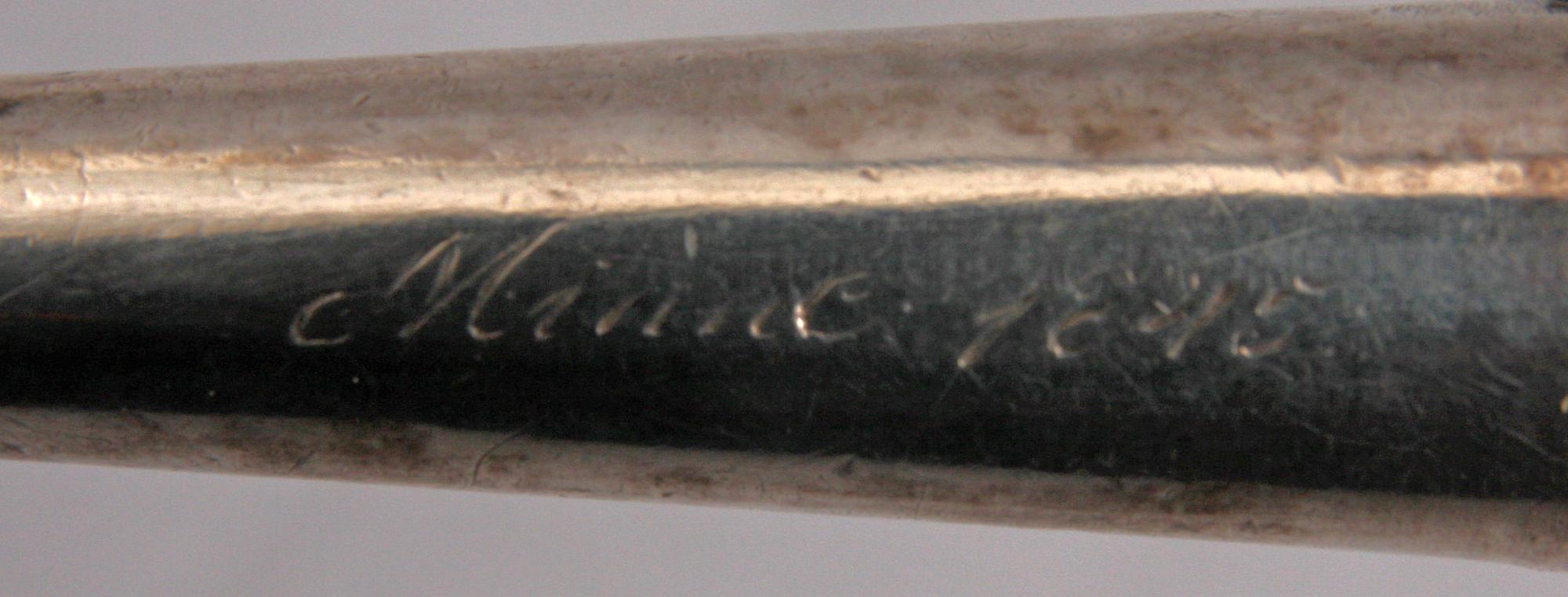 SOPPSLEV, silver, otydl stämplar.