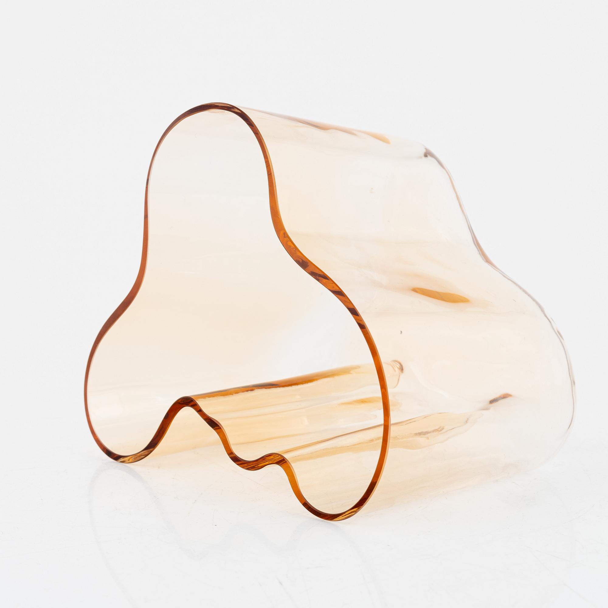 Alvar Aalto, a '3030' vase, signed Alvar Aalto Iittala 1936-1996.