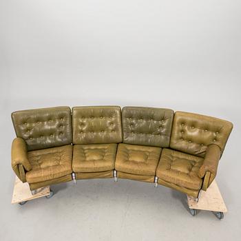 Eric Sigfrid Persson, soffa "Flytande form", för Svensk Möbelkultur, 1960-tal.