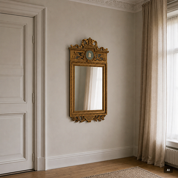 Mirror, Gustavian style, 20th century.