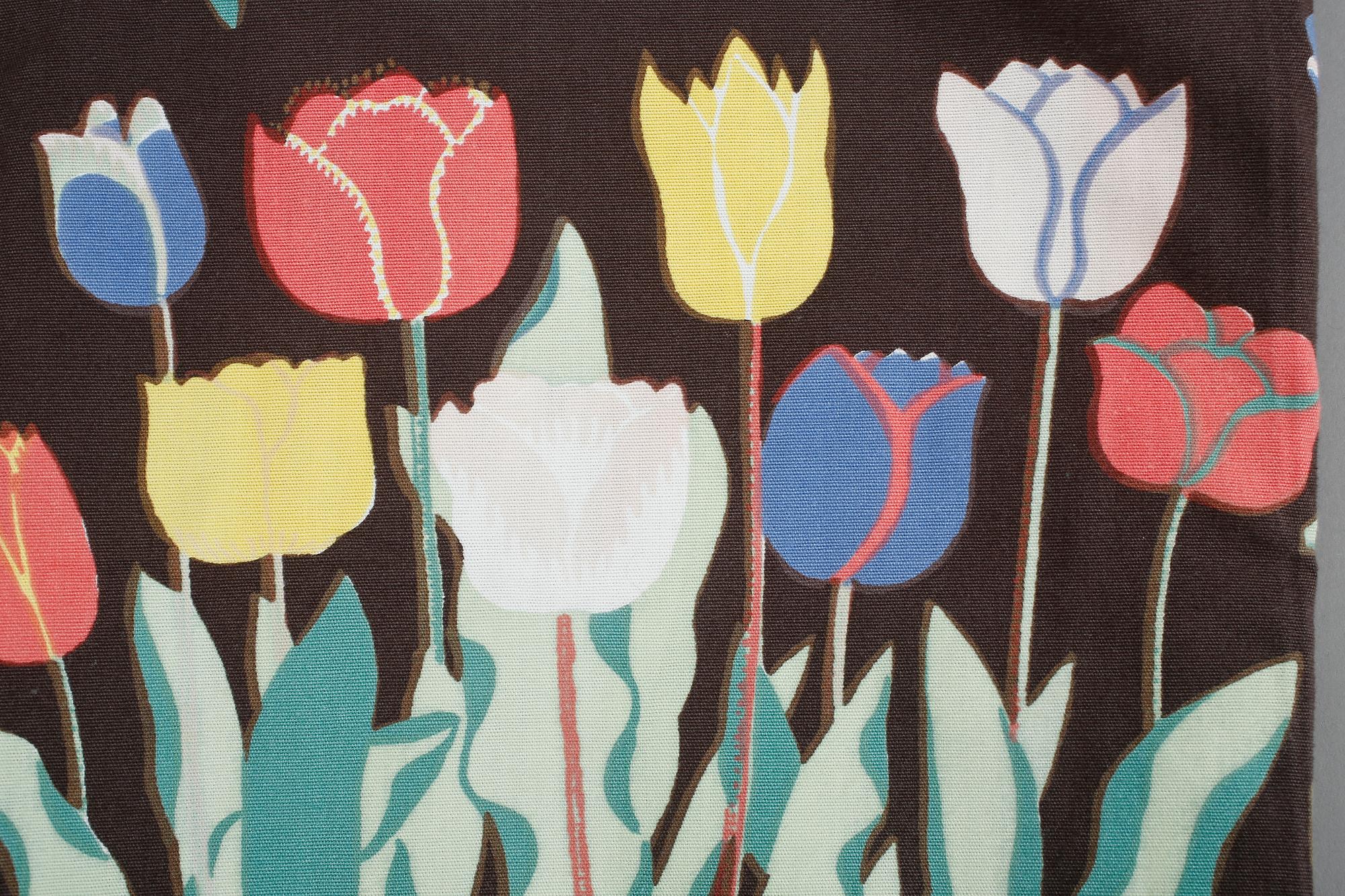 GARDINVÅDER, ett par, Josef Frank, Firma Svenskt Tenn.