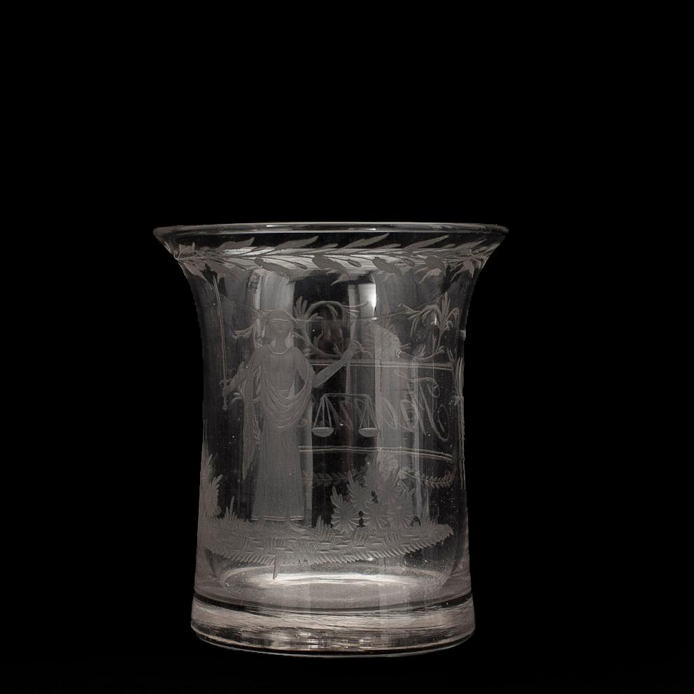 GLAS, 8 st, Sverige, omkring 1800.