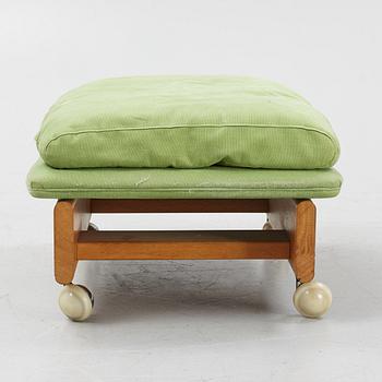 Soffa med fotpall, Erik Jørgensen Møbelfabrik, Danmark.