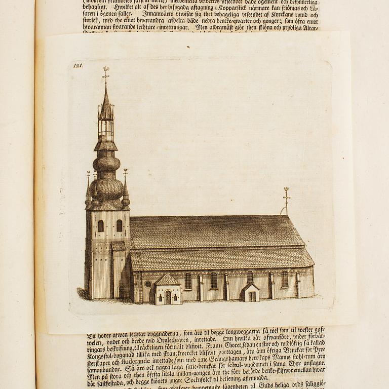 Bernström’s attractive copy of Stora Tuna (Dalecarlia), 1743.