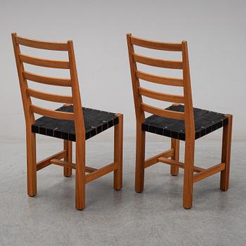 STOLAR 6 st. "Sadelöga hög", Design Christer Larsson, Möbelshop Sven Larsson.