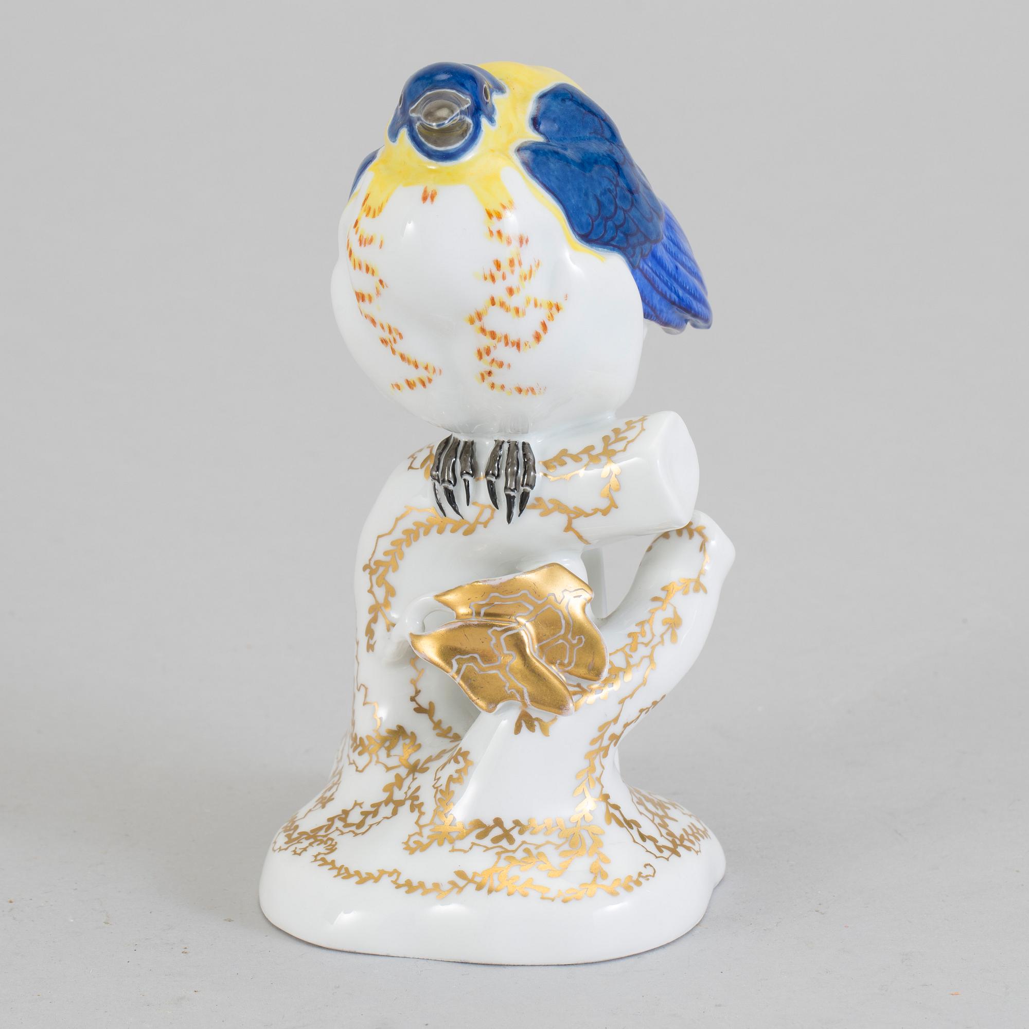 FIGURIN, porslin, E. Otto, KPM, Tyskland, 1900-talets första hälft.