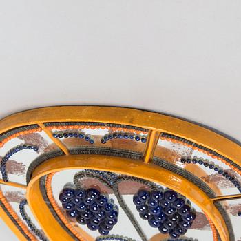 Birger Kaipiainen, ljuslampett, stengods, signerad Kaipiainen Arabia.