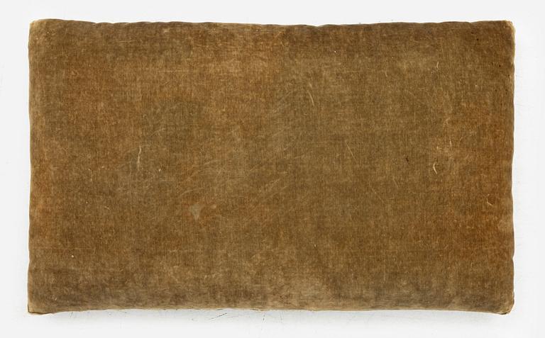 Fragment av vävd tapet, gobelängteknik, ca 57 x 36 cm, tillskriven Frans Geubels ateljé sent 1500-tal.