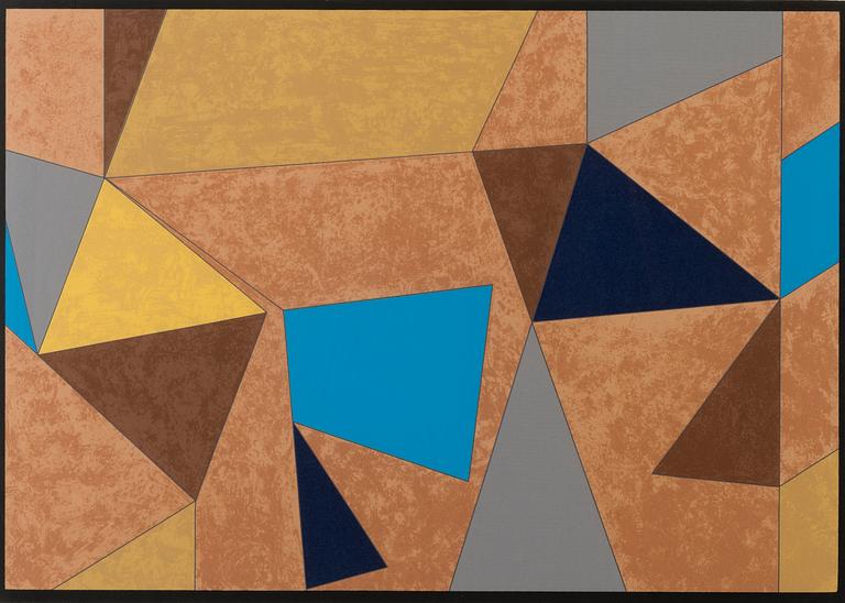 GÖRAN AUGUSTSON, serigraph, signed and dated -88, numeroitu 92/100.