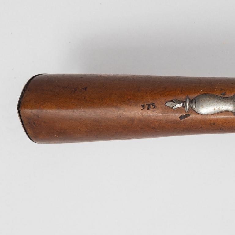 Snaphaunce gun, signed Balthasar Zellner, first half of the 18th century.