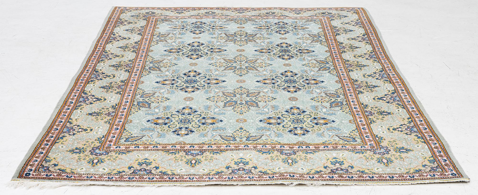 Matta, Keshan, ca 210 x 135 cm.