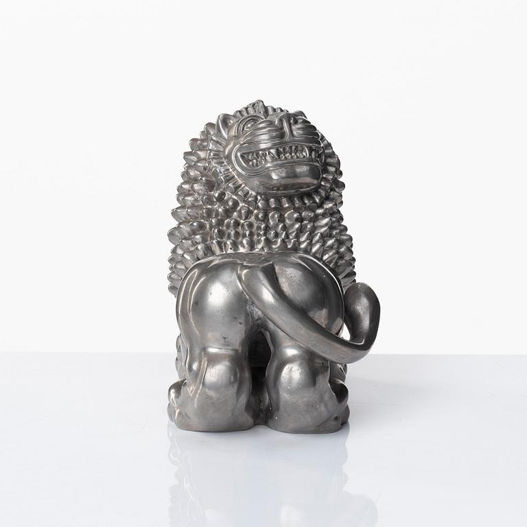Anna Petrus, skulptur, lejon, Firma Svenskt Tenn, Stockholm 1956.