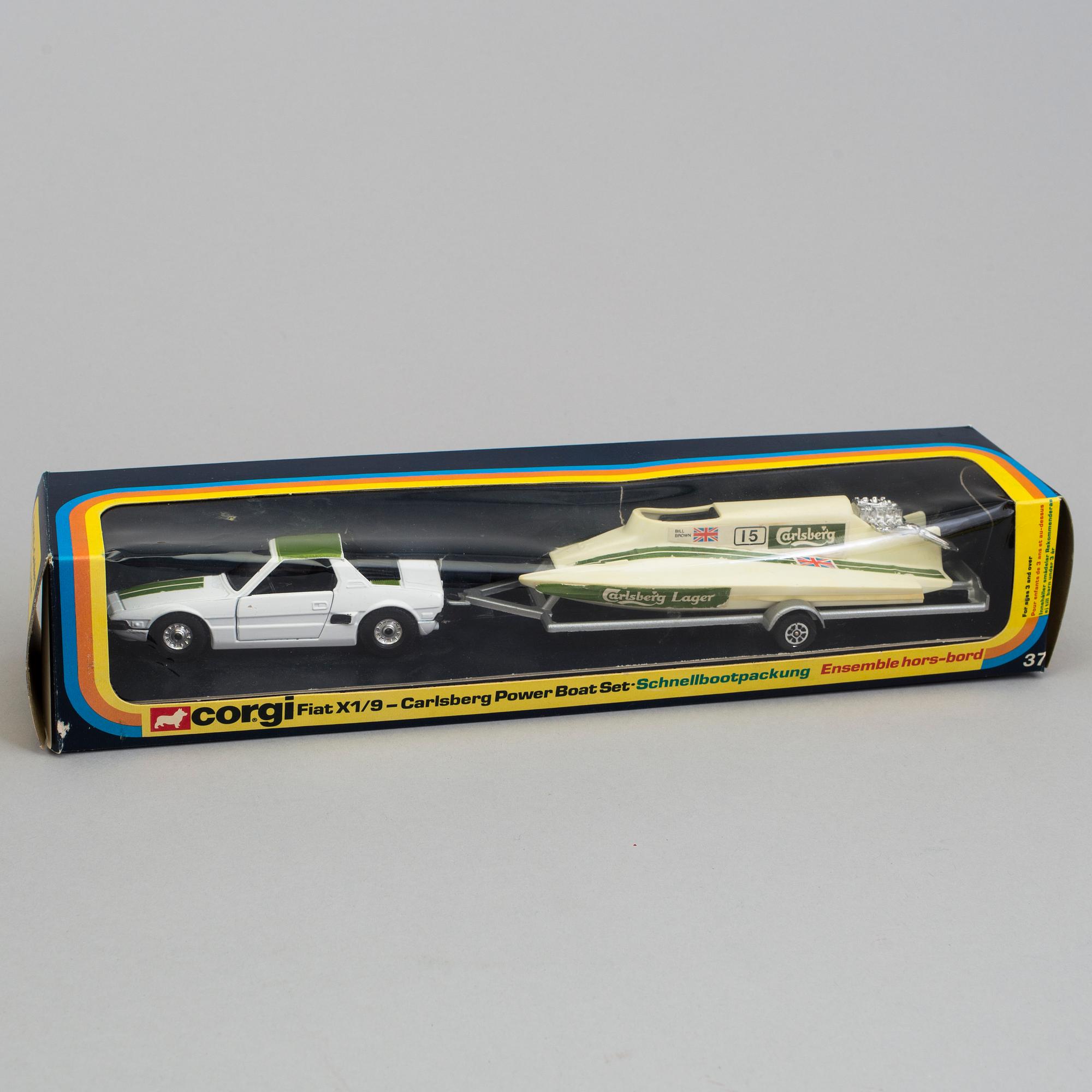 13 Corgi vehicles, England 1970's-80's.