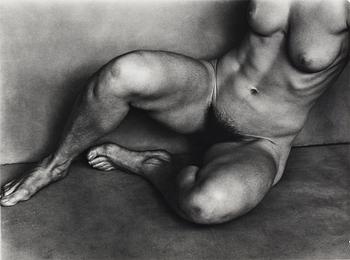 349. Edward Weston, "Nude", 1927.