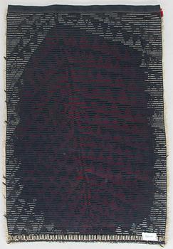 Kirsti Ilvessalo, rya, modell för Finska handarbetets vänner. Ca 172 x 111 cm.