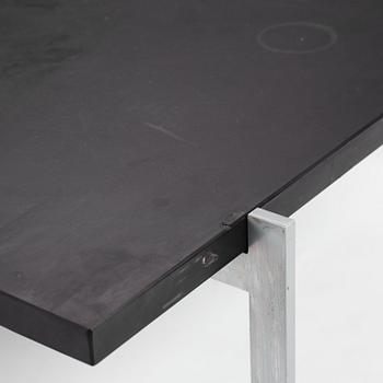 Poul Kjaerholm, a "PK61" coffee table, E. Kold Christensen, Denmark.