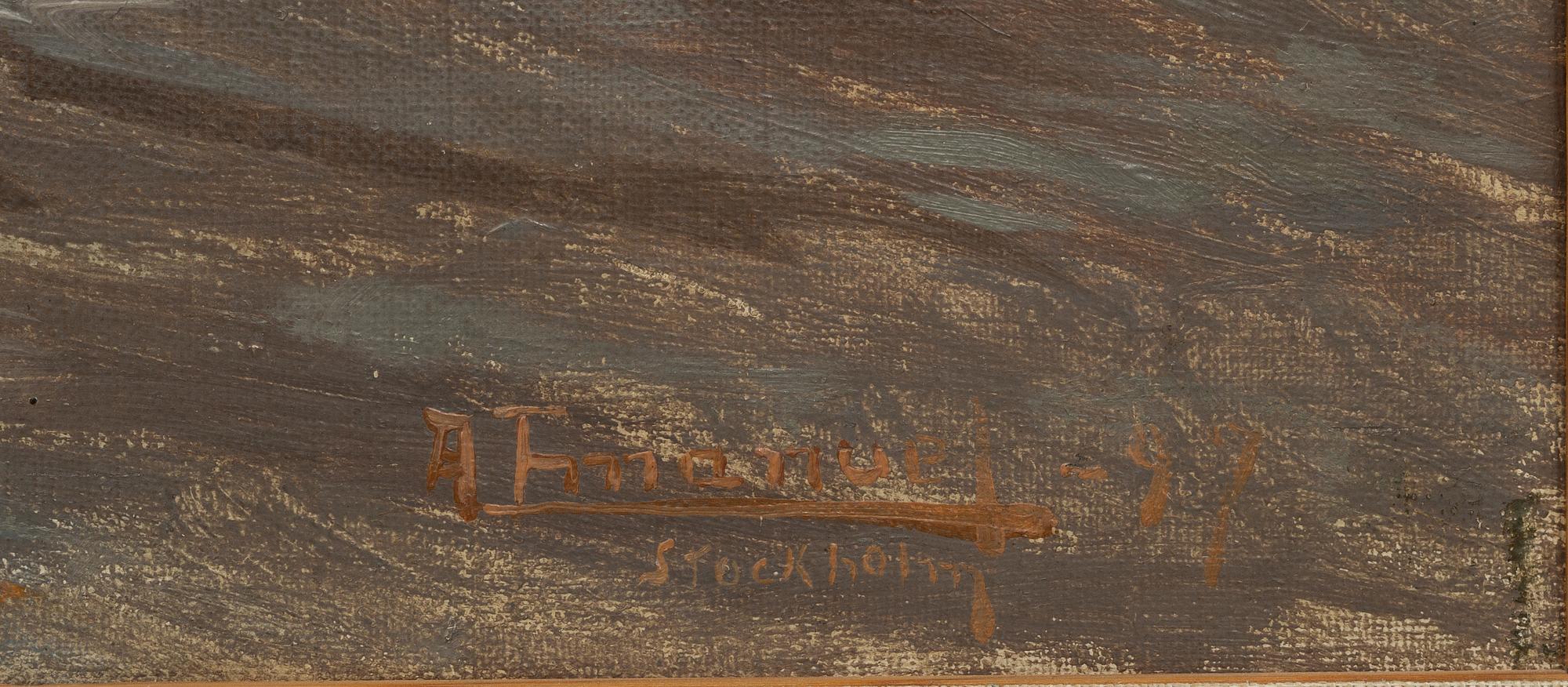 Anund Emanuel, "Nybroviken septemberafton".